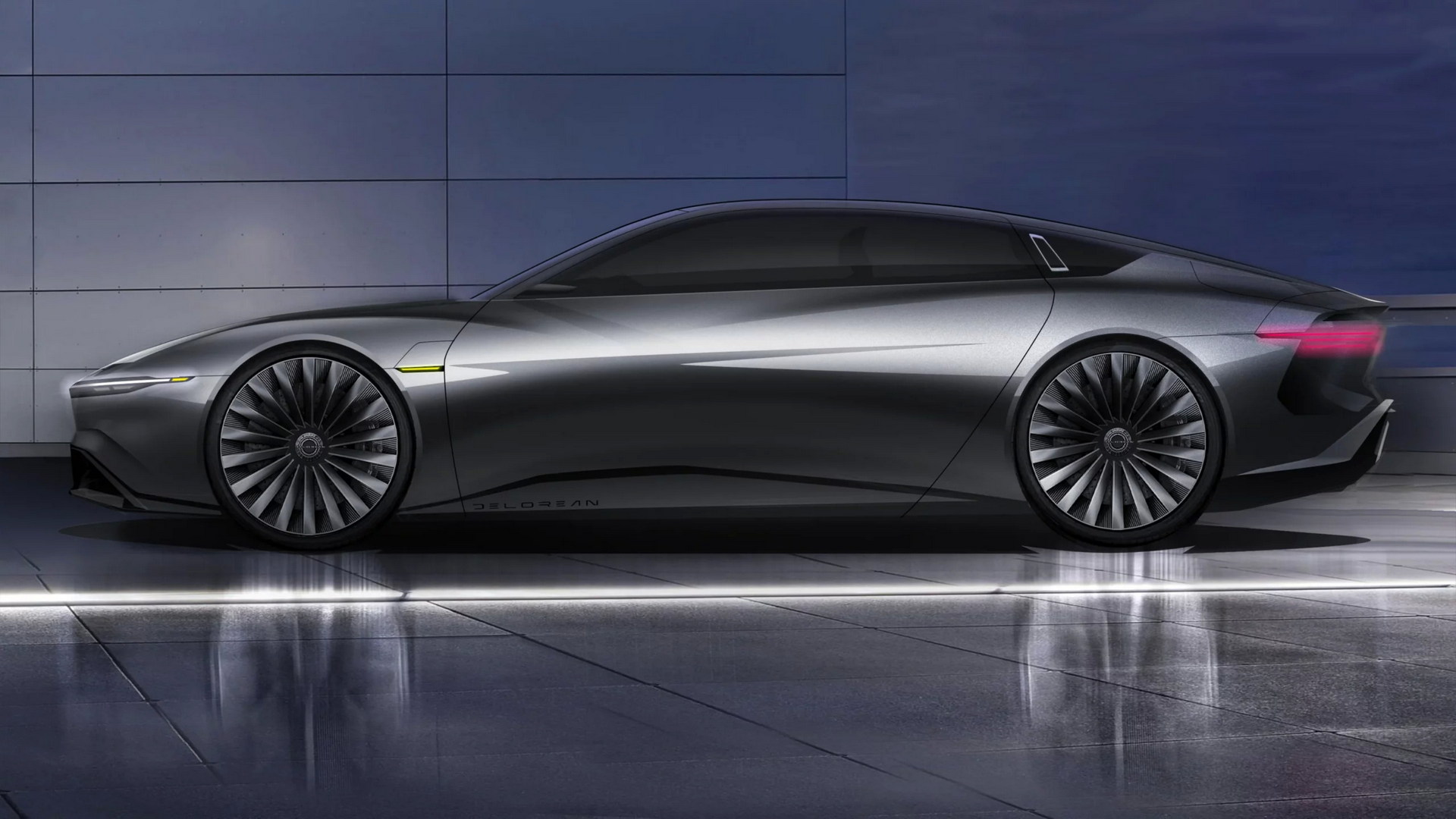 Download 2022 DeLorean Alpha 5 Concept - Side HD Wallpaper 1920x1080 #37