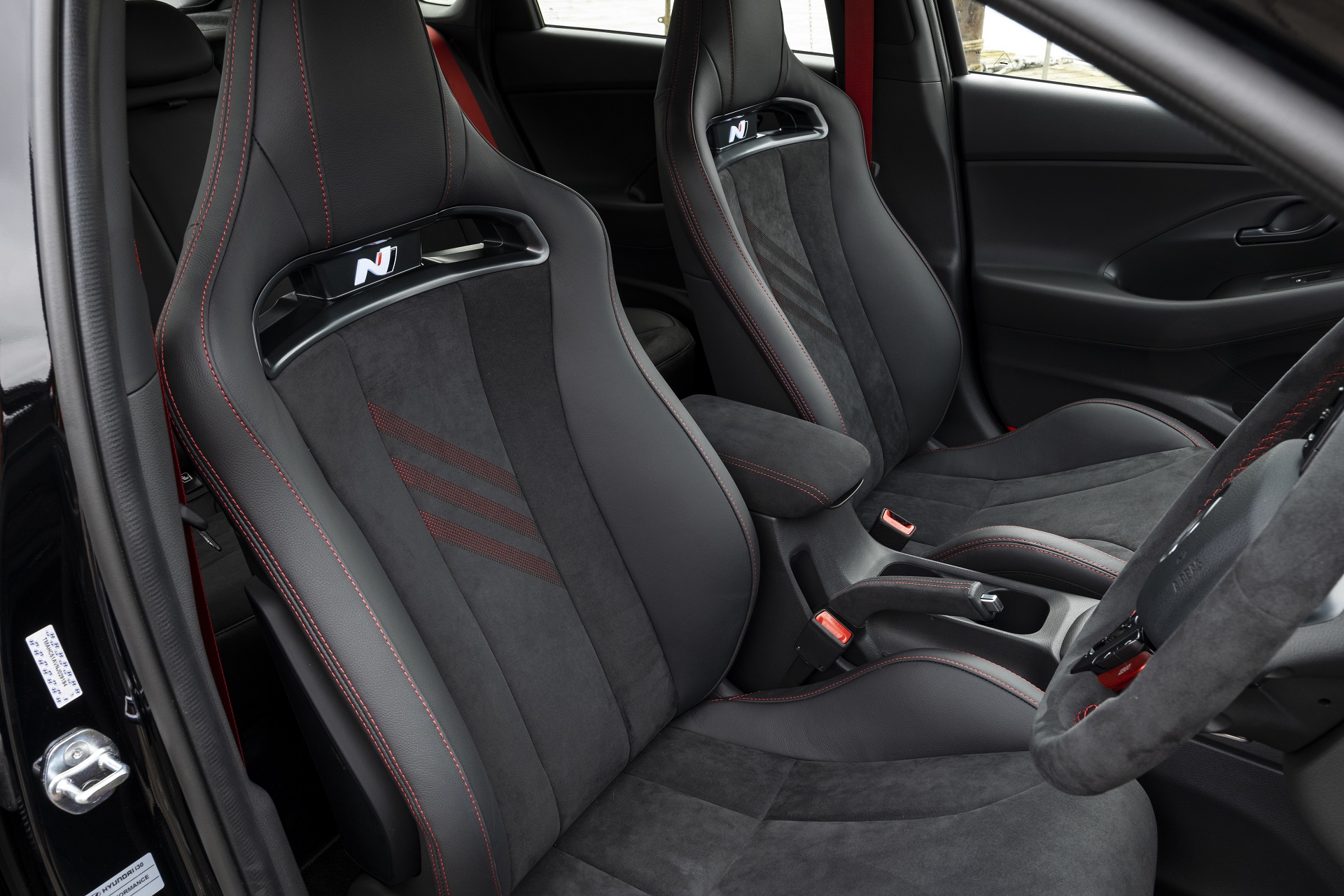 Download 2022 Hyundai i30 N Drive-N Limited Edition - UK version - Interior, Front Seats HD Wallpaper 1920x1280 #7