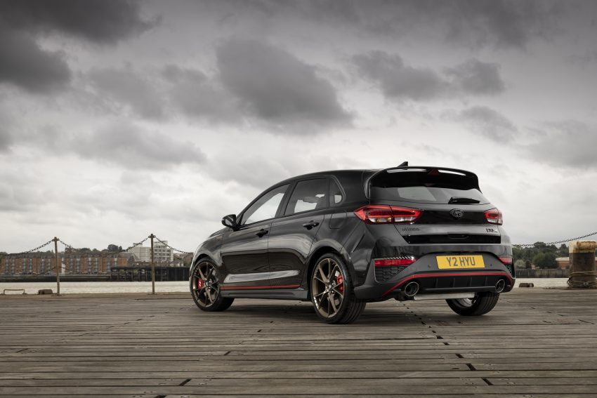 2022 Hyundai i30 N Drive-N Limited Edition - UK version - Rear Three-Quarter Wallpaper 850x567 #2