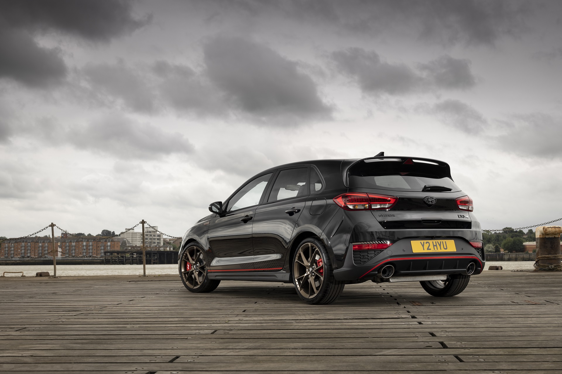 Download 2022 Hyundai i30 N Drive-N Limited Edition - UK version - Rear Three-Quarter HD Wallpaper 1920x1280 #2