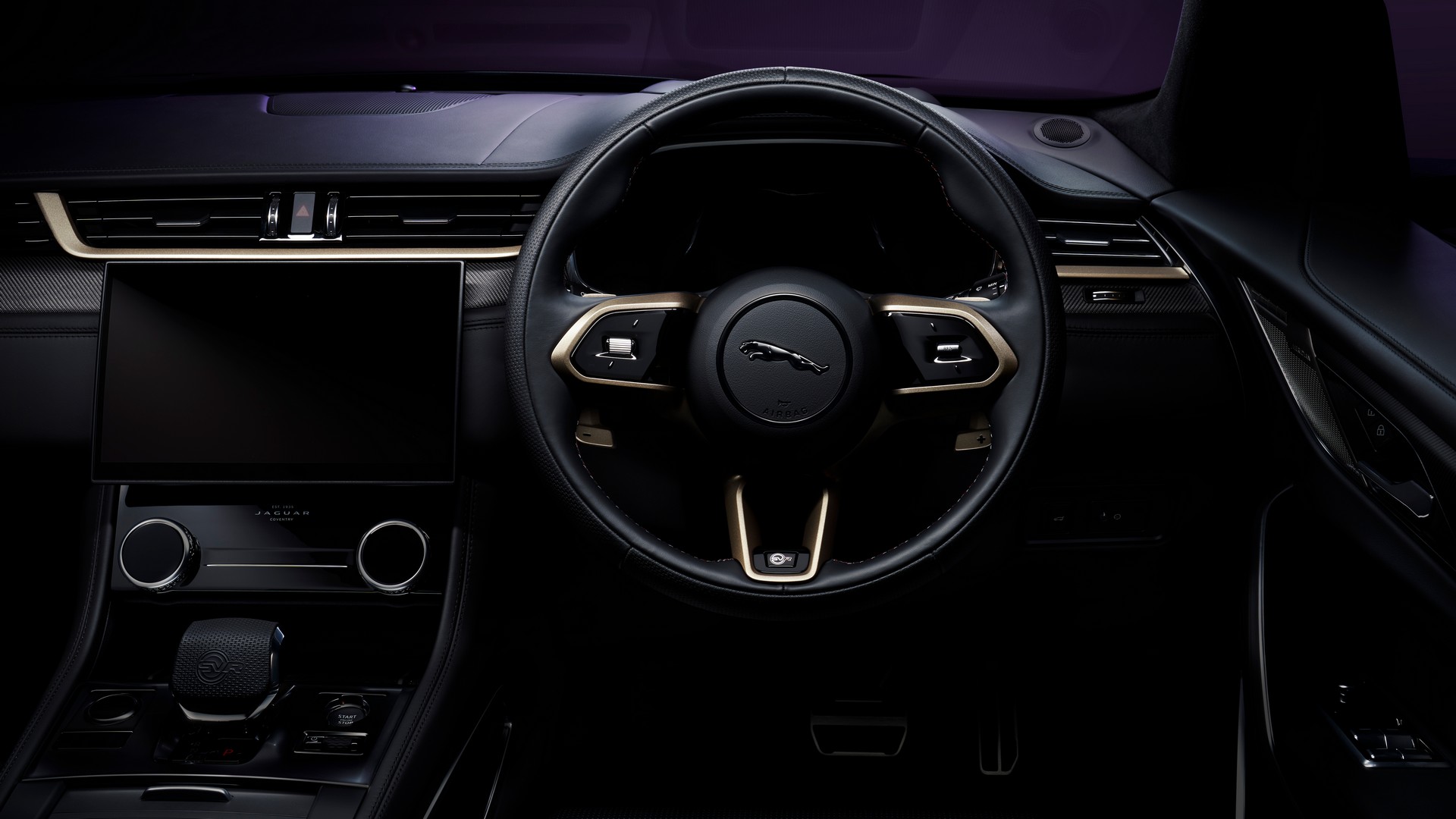 Download 2022 Jaguar F-Pace SVR Edition 1988 - UK version - Interior, Cockpit HD Wallpaper 1920x1080 #10