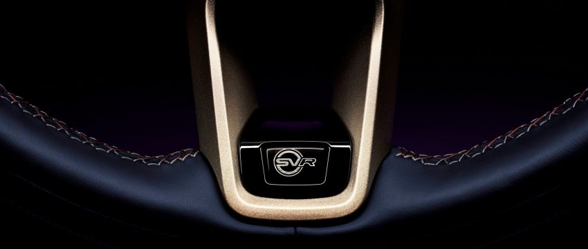 2022 Jaguar F-Pace SVR Edition 1988 - UK version - Interior, Steering Wheel Wallpaper 850x360 #14