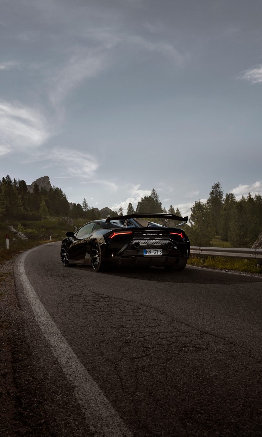 2022 Lamborghini Huracán STO by Novitec - Rear Three-Quarter Phone Wallpaper 850x1417 #10