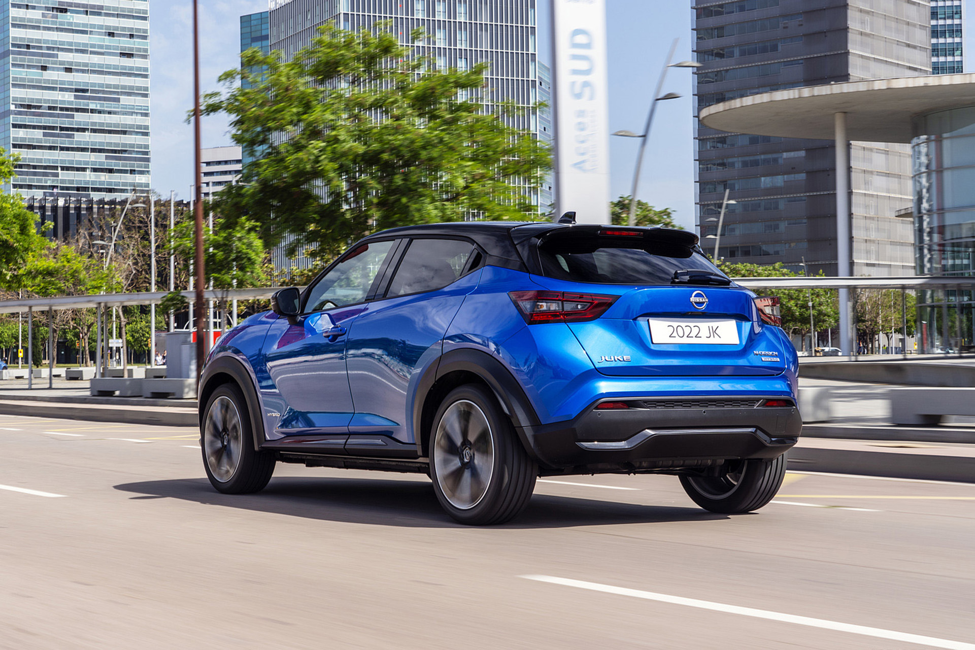 Download 2022 Nissan JUKE Hybrid - Rear Three-Quarter HD Wallpaper 1921x1281 #3
