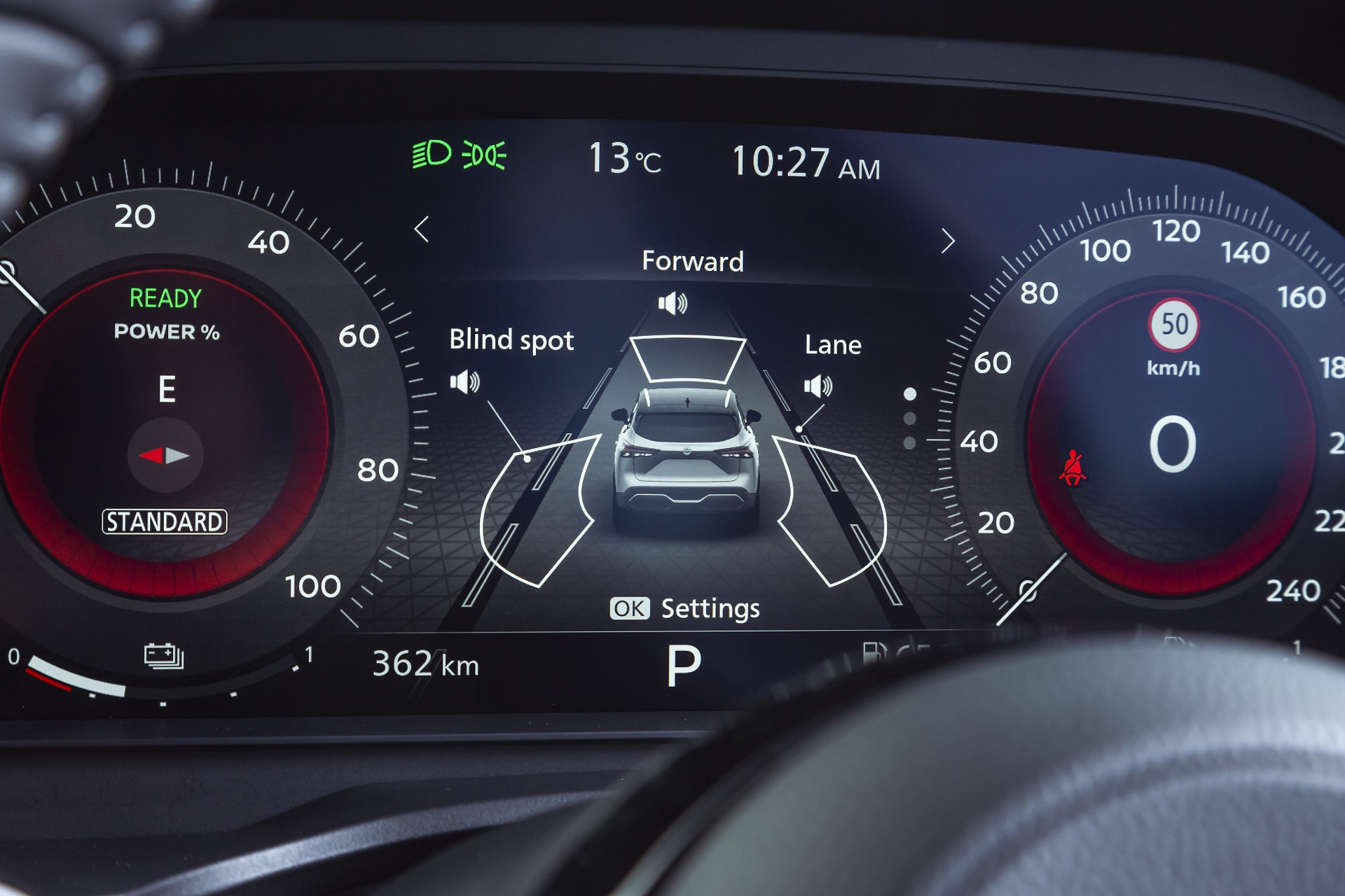 Download 2022 Nissan Qashqai - AU version - Instrument Cluster HD Wallpaper 1920x1280 #26