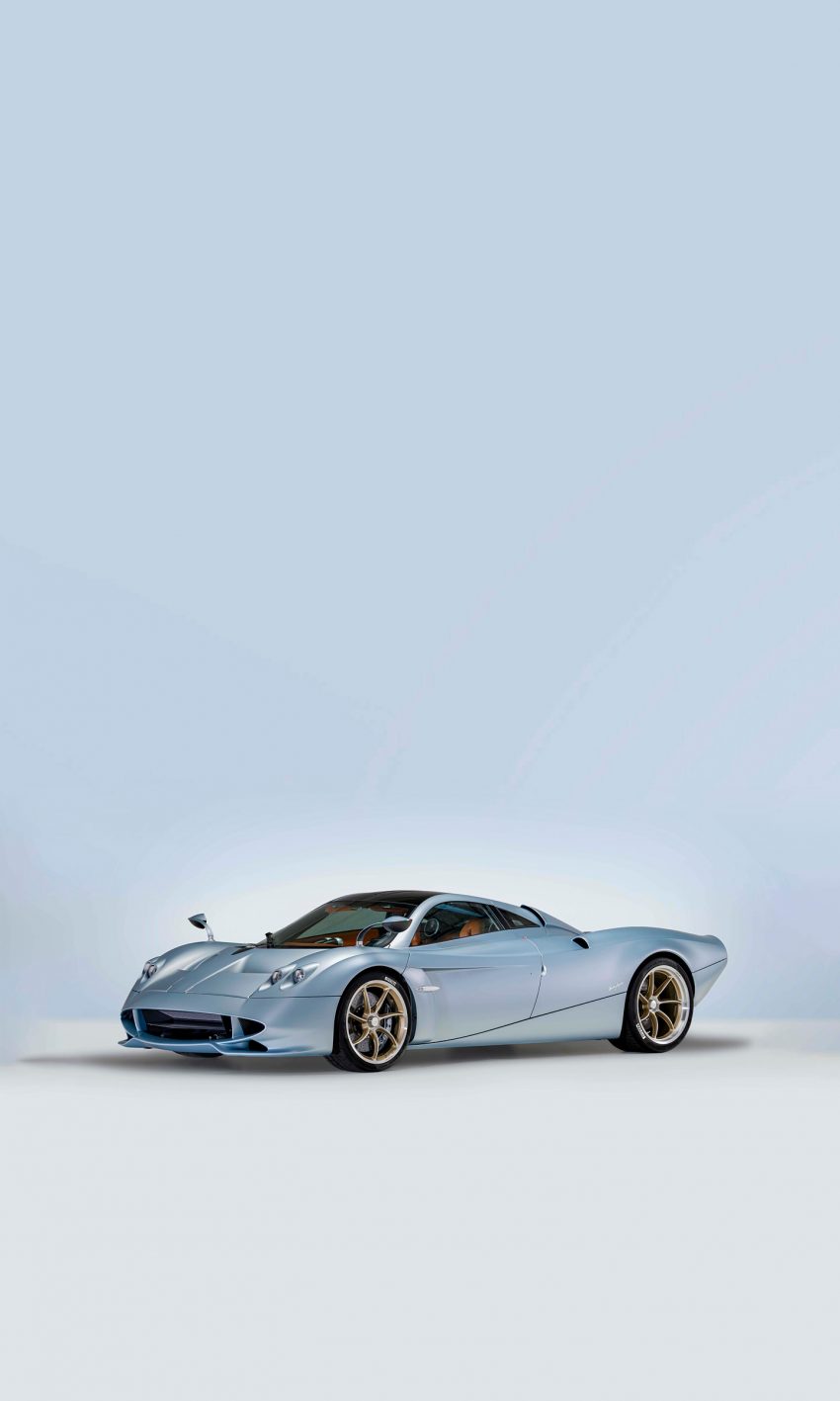 2022 Pagani Huayra Codalunga - Front Three-Quarter Phone Wallpaper 850x1417 #2
