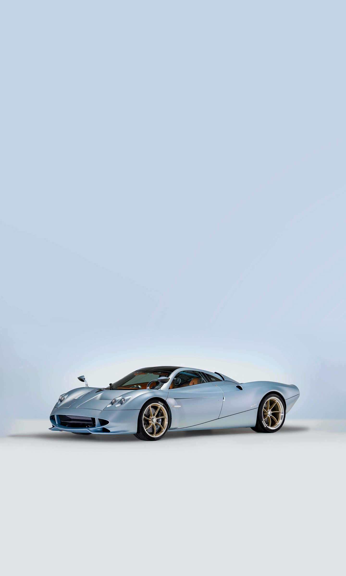Download 2022 Pagani Huayra Codalunga - Front Three-Quarter HD Phone Wallpaper 1440x2400 #2