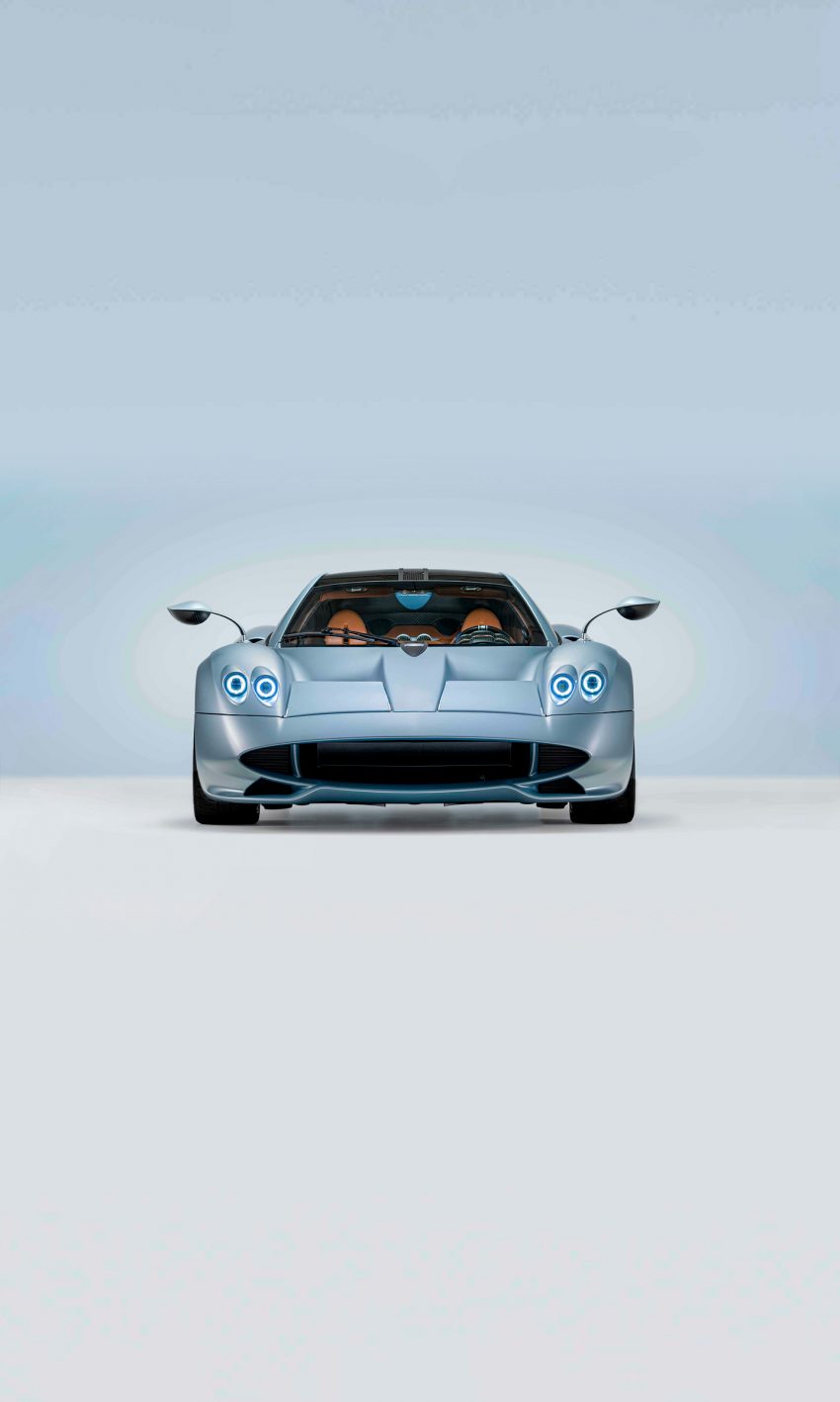 2022 Pagani Huayra Codalunga - Front Phone Wallpaper 850x1417 #5