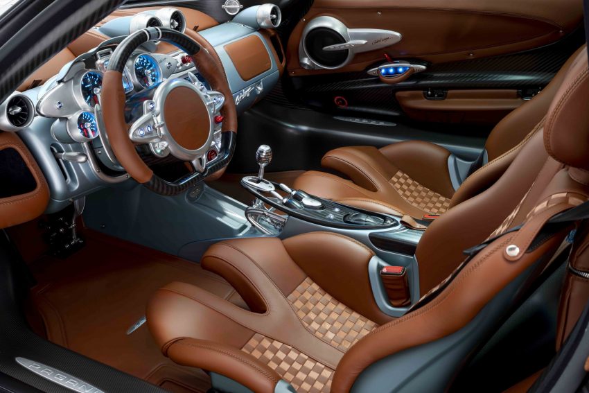 2022 Pagani Huayra Codalunga - Interior Wallpaper 850x567 #18
