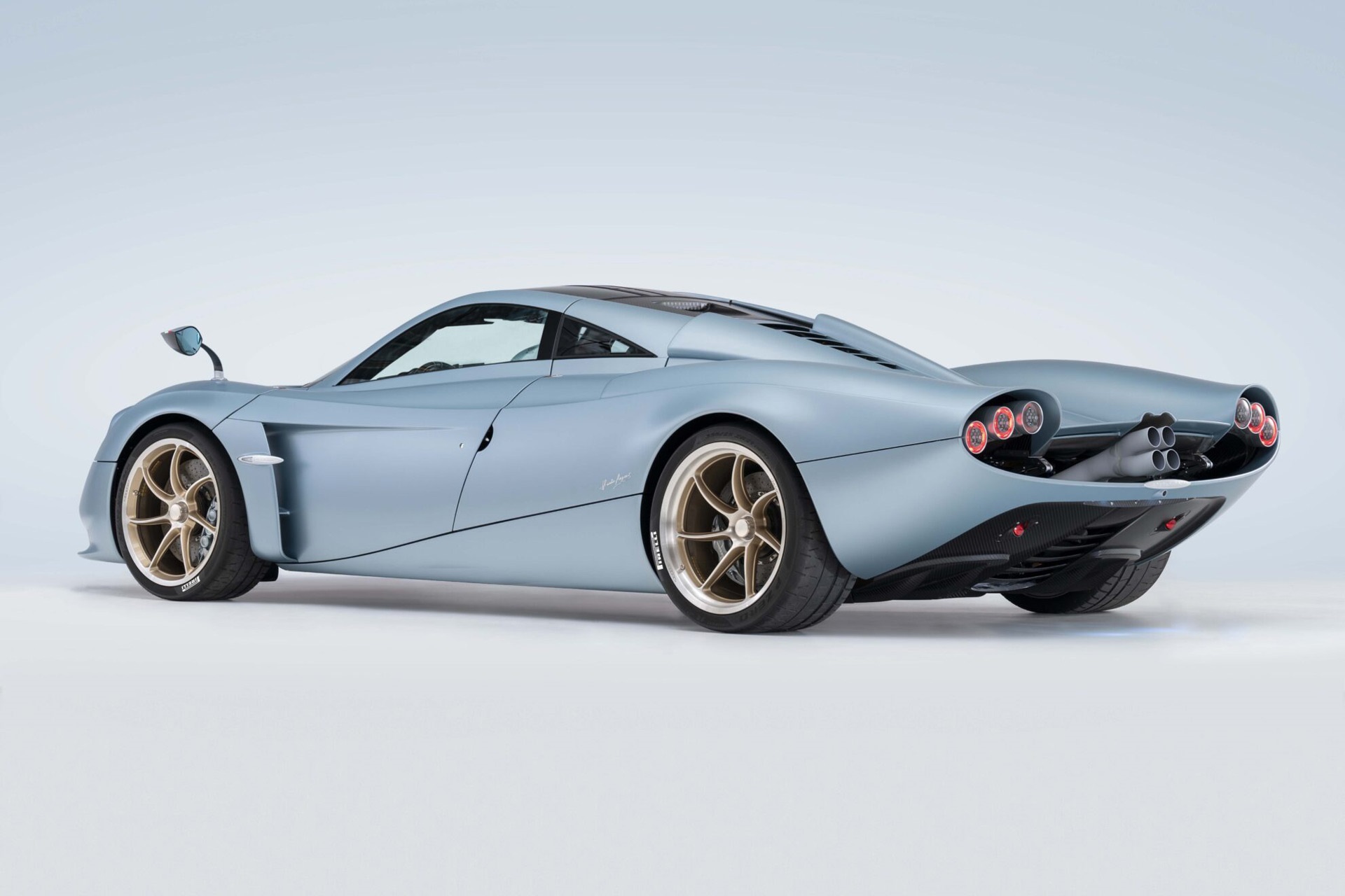 Download 2022 Pagani Huayra Codalunga - Rear Three-Quarter HD Wallpaper 1920x1280 #7