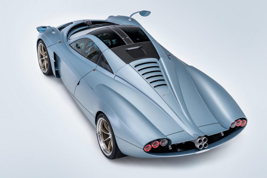 2022 Pagani Huayra Codalunga - Rear Three-Quarter Wallpaper 850x567 #9