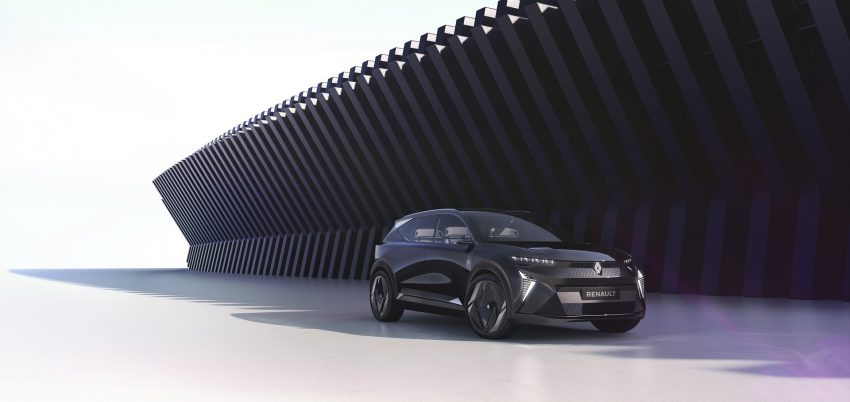2022 Renault Scénic Vision Concept - Front Three-Quarter Wallpaper 850x402 #8