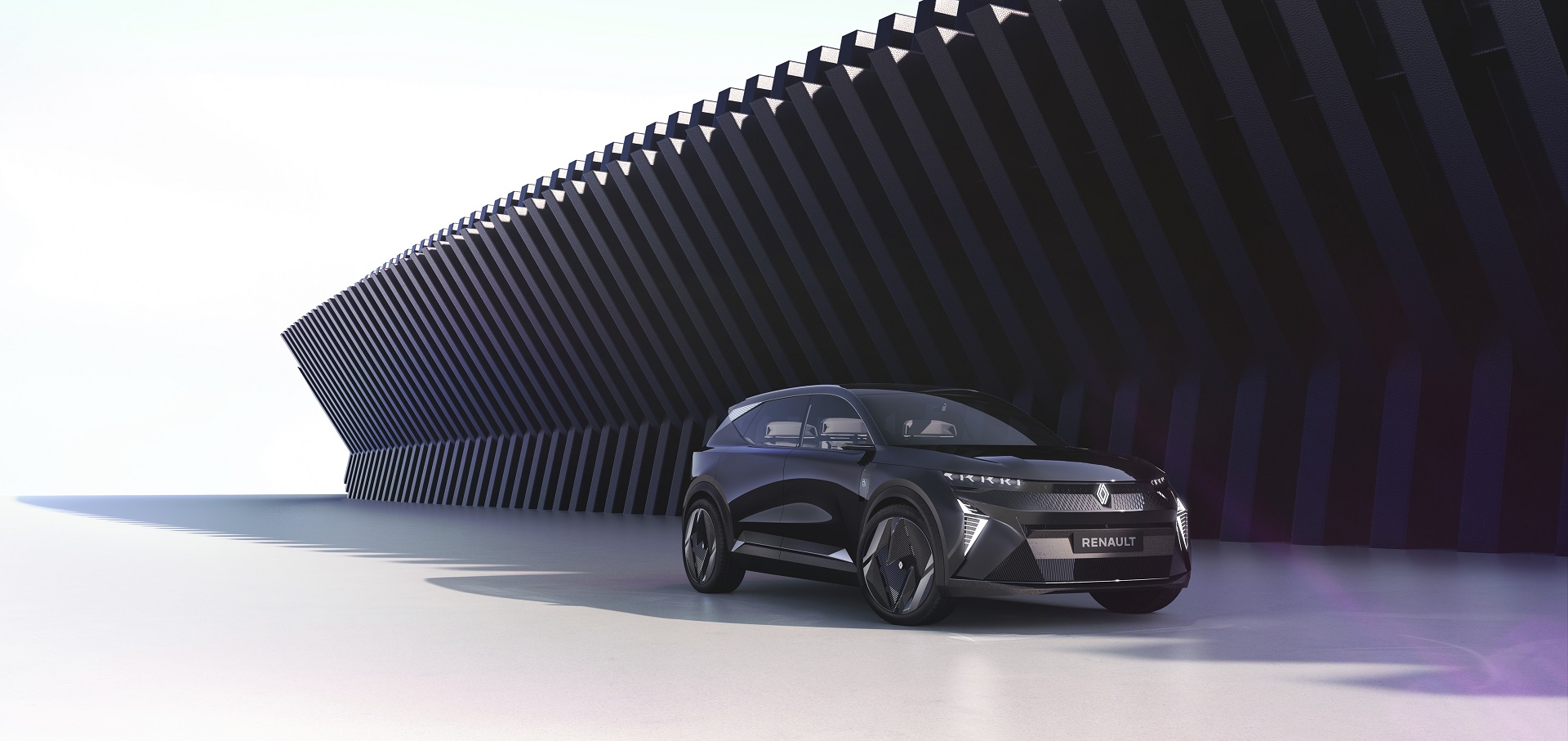 Download 2022 Renault Scénic Vision Concept - Front Three-Quarter HD Wallpaper 1920x907 #8