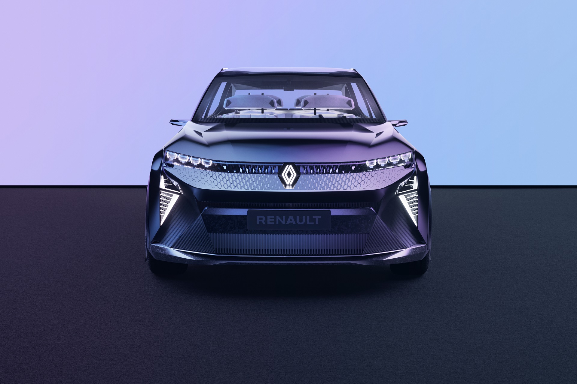 Download 2022 Renault Scénic Vision Concept - Front HD Wallpaper 1920x1280 #3