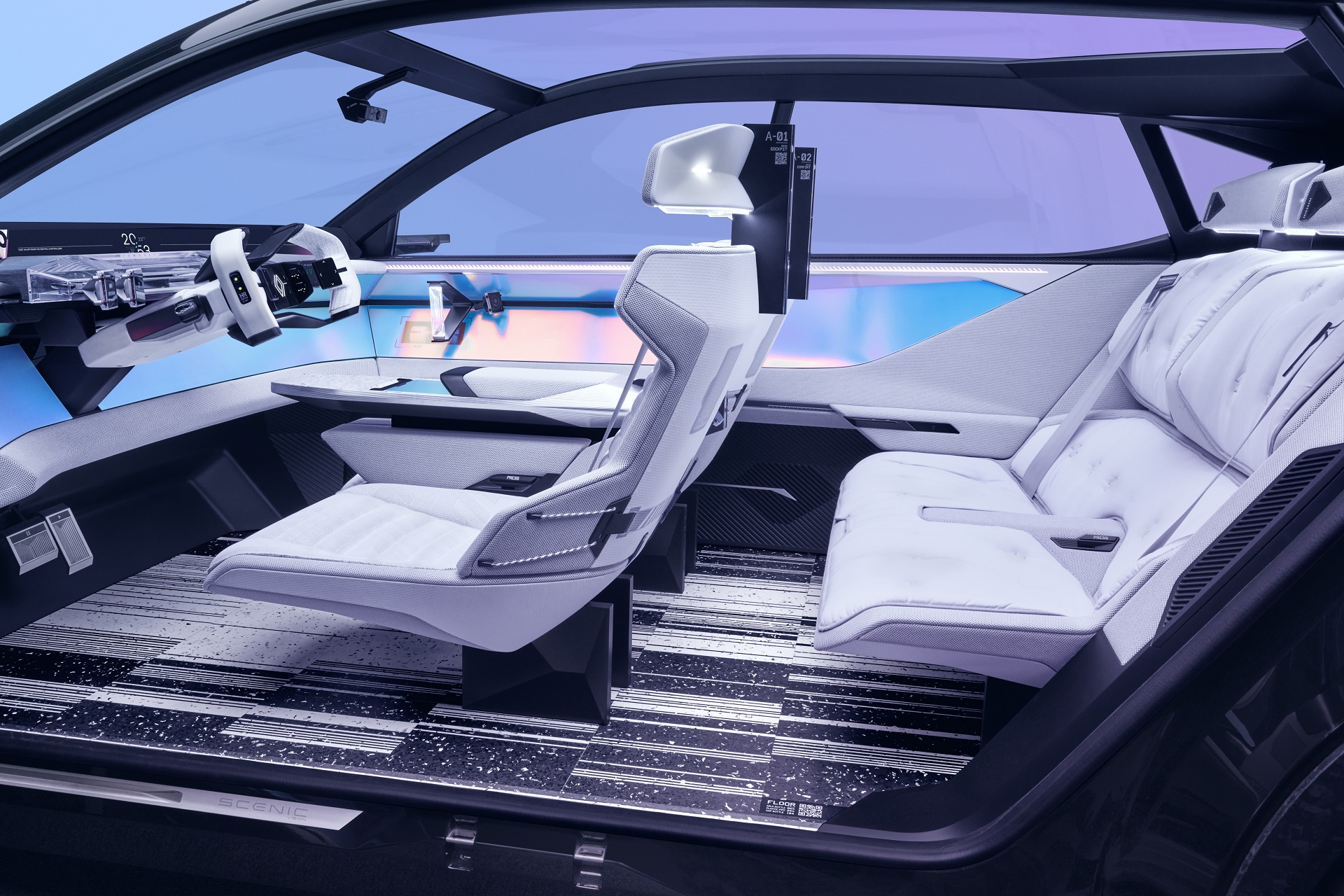 Download 2022 Renault Scénic Vision Concept - Interior, Seats HD Wallpaper 1920x1280 #52