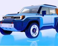 2022 Toyota Compact Cruiser EV Concept - Design Sketch Wallpaper 190x150