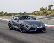 2022 Toyota GR Supra iMT - Front Three-Quarter Wallpaper 190x150