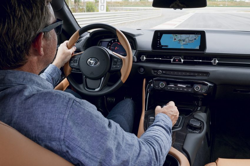 2022 Toyota GR Supra iMT - Interior Wallpaper 850x565 #27