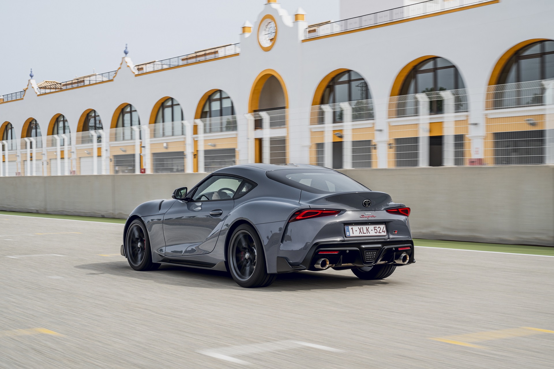 Download 2022 Toyota GR Supra iMT - Rear Three-Quarter HD Wallpaper 1921x1278 #16