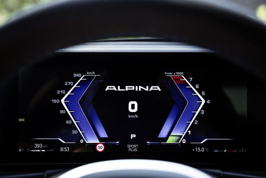 2023 ALPINA B3 Sedan - Digital Instrument Cluster Wallpaper 850x567 #37