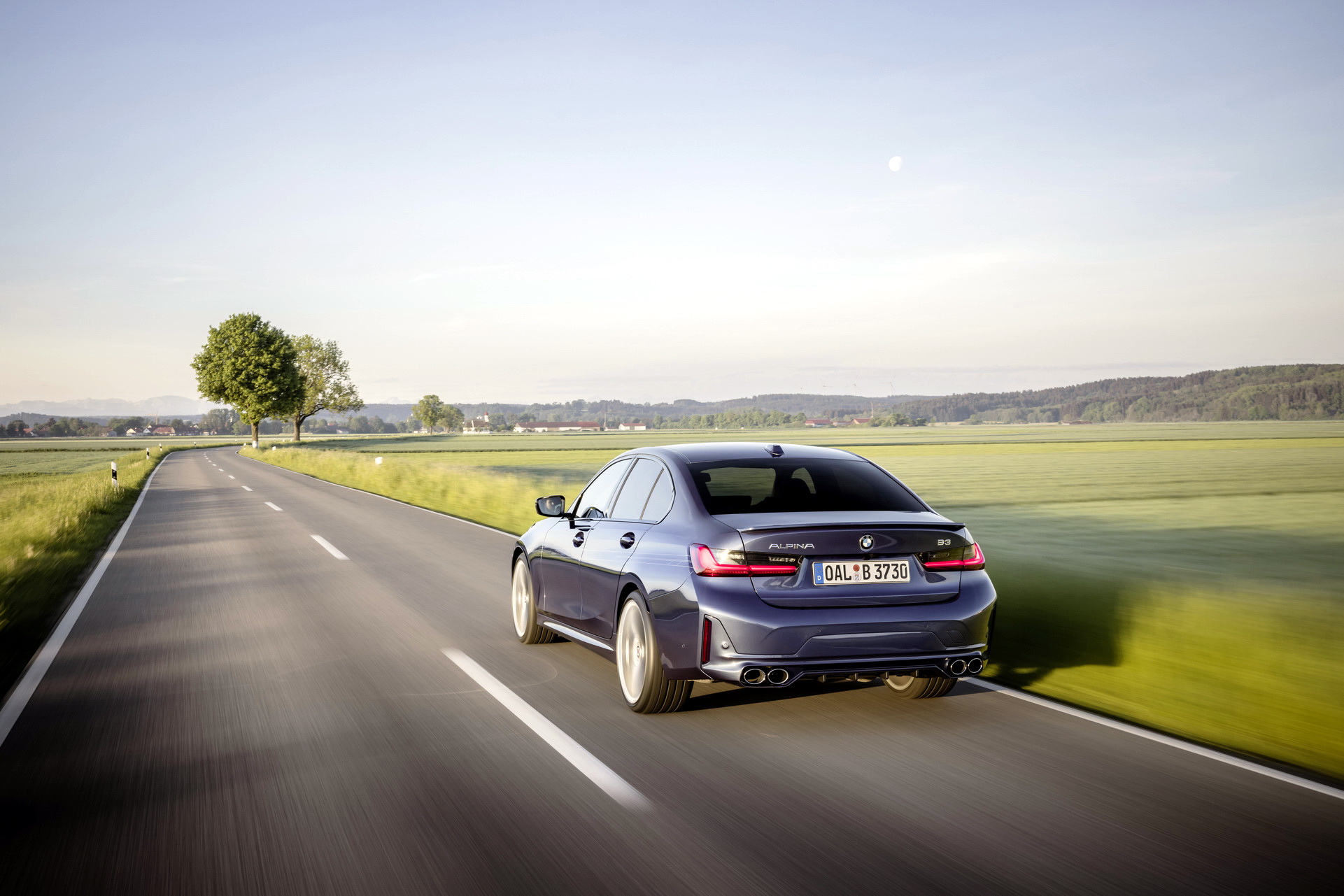 Download 2023 ALPINA B3 Sedan - Rear Three-Quarter HD Wallpaper 1921x1281 #5