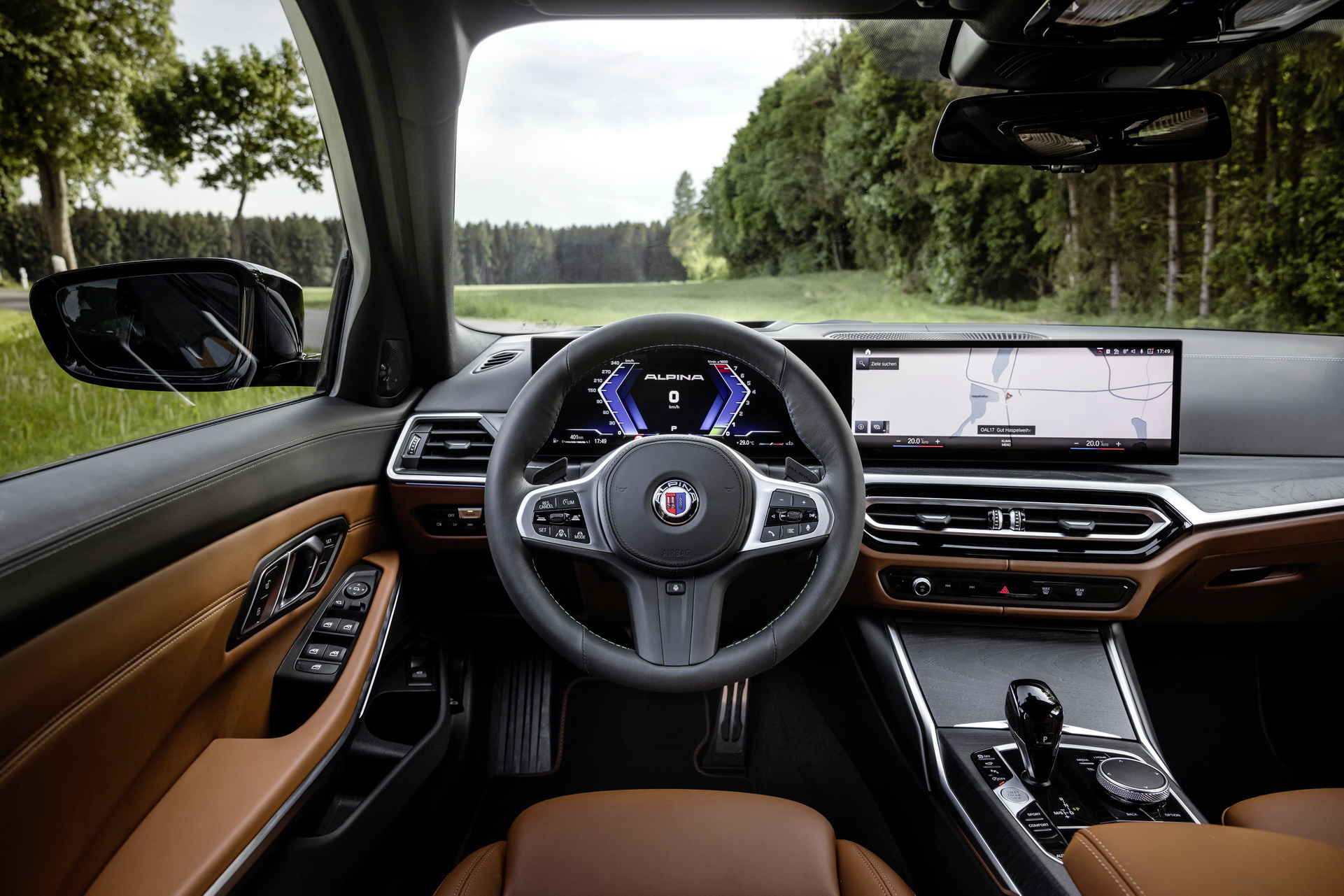 Download 2023 ALPINA B3 Wagon - Interior, Cockpit HD Wallpaper 1921x1281 #34