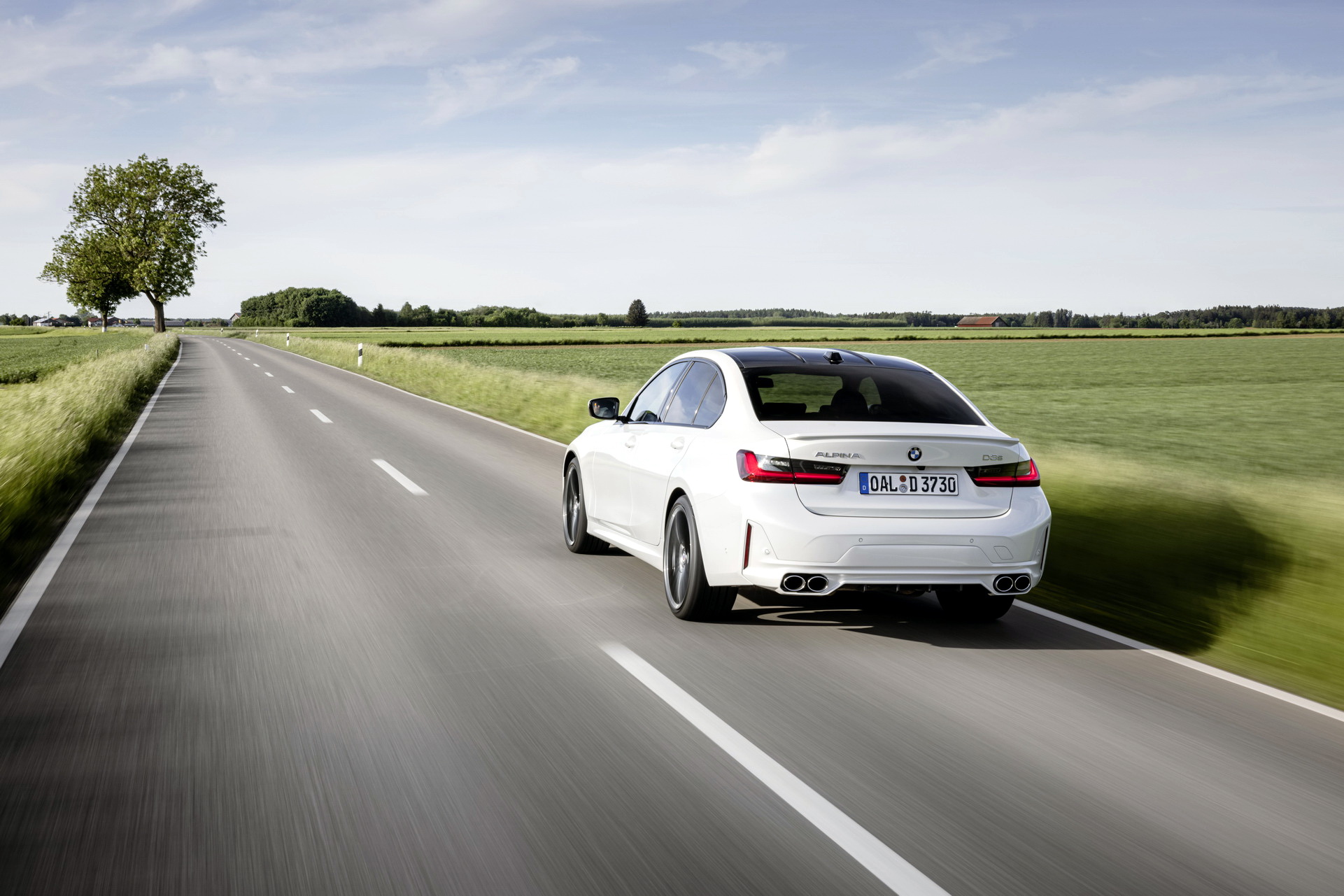 Download 2023 ALPINA D3 S Sedan - Rear HD Wallpaper 1921x1281 #5