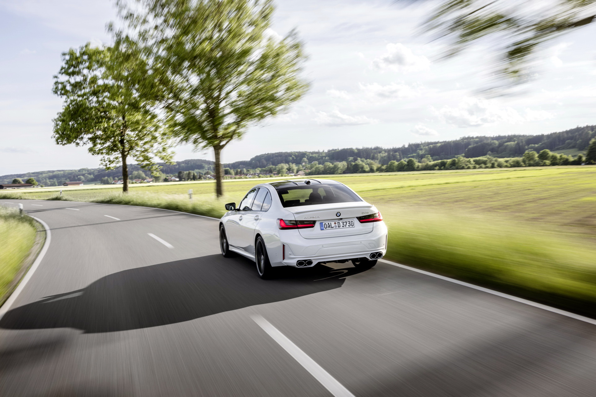 Download 2023 ALPINA D3 S Sedan - Rear HD Wallpaper 1921x1281 #6