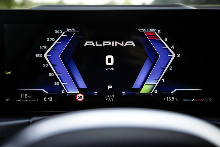 2023 ALPINA D3 S Wagon - Digital Instrument Cluster Wallpaper 850x567 #35
