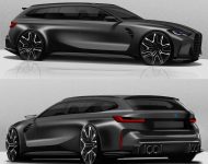 2023 BMW M3 Touring - Design Sketch Wallpaper 190x150