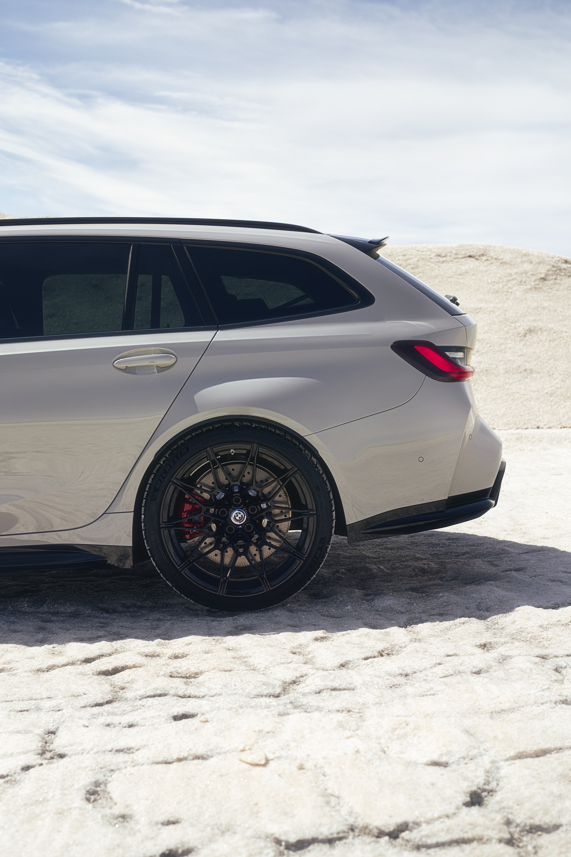 Download 2023 BMW M3 Touring - Detail HD Phone Wallpaper 1920x2880 #112