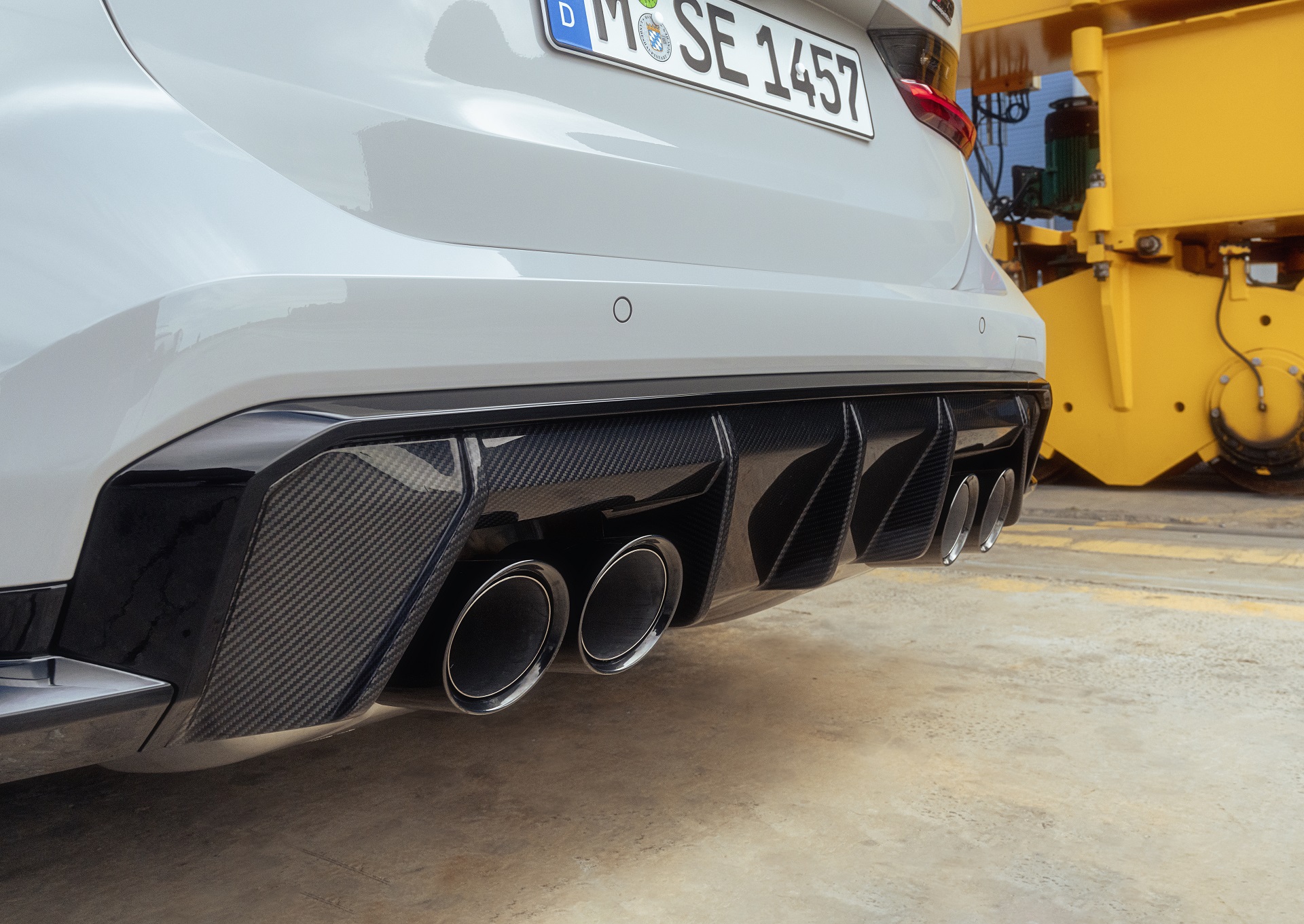 Download 2023 BMW M3 Touring - Exhaust HD Wallpaper 1920x1361 #62