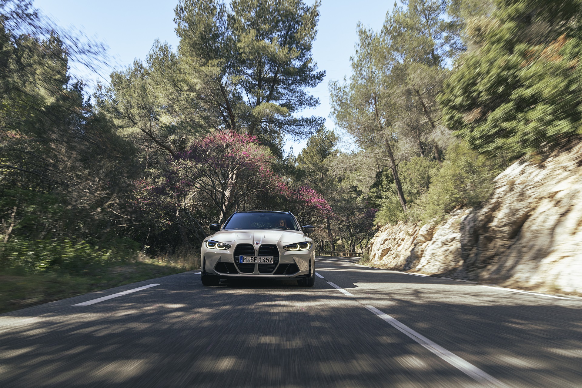 Download 2023 BMW M3 Touring - Front HD Wallpaper 1920x1280 #21