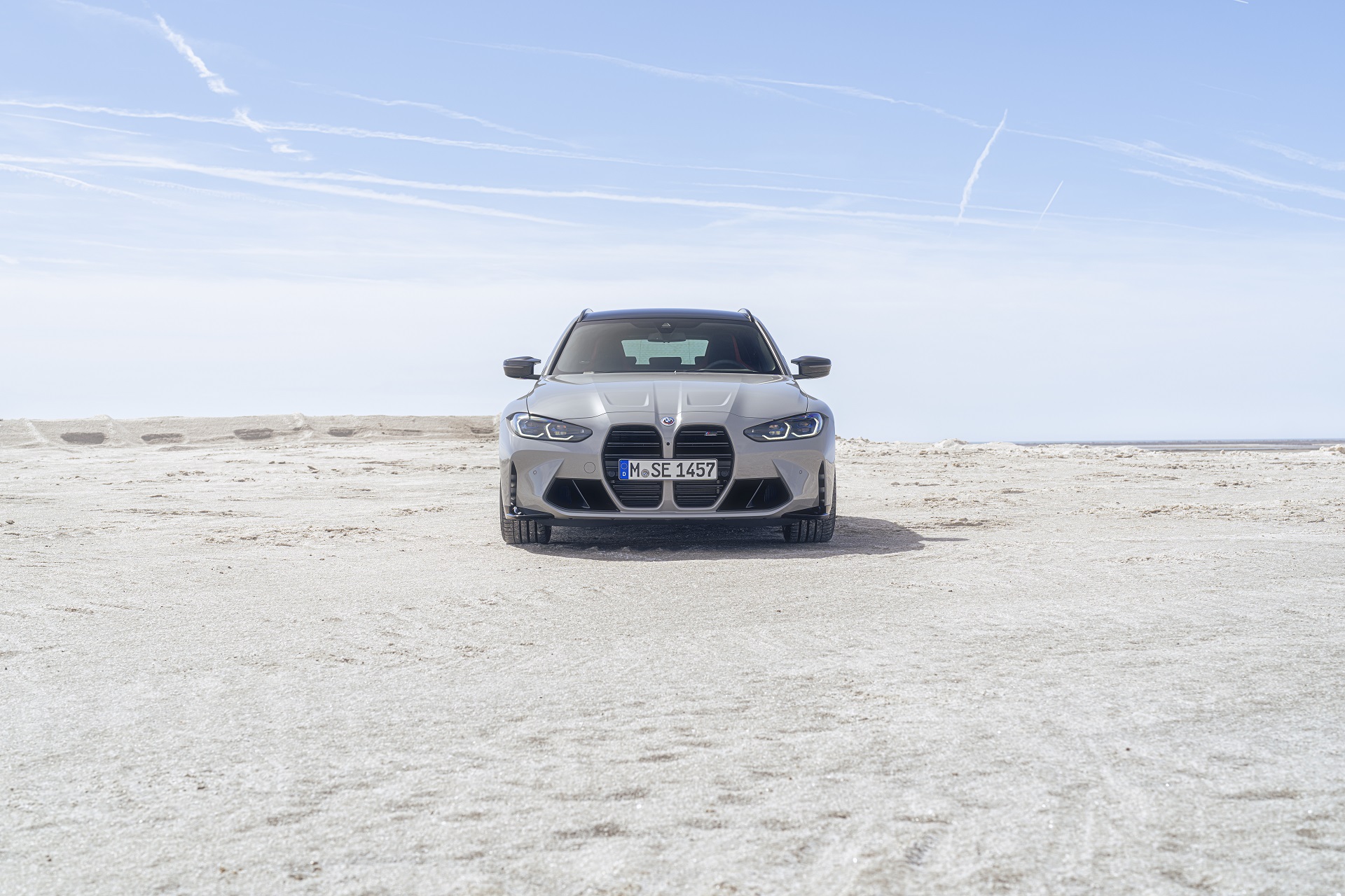 Download 2023 BMW M3 Touring - Front HD Wallpaper 1920x1280 #76