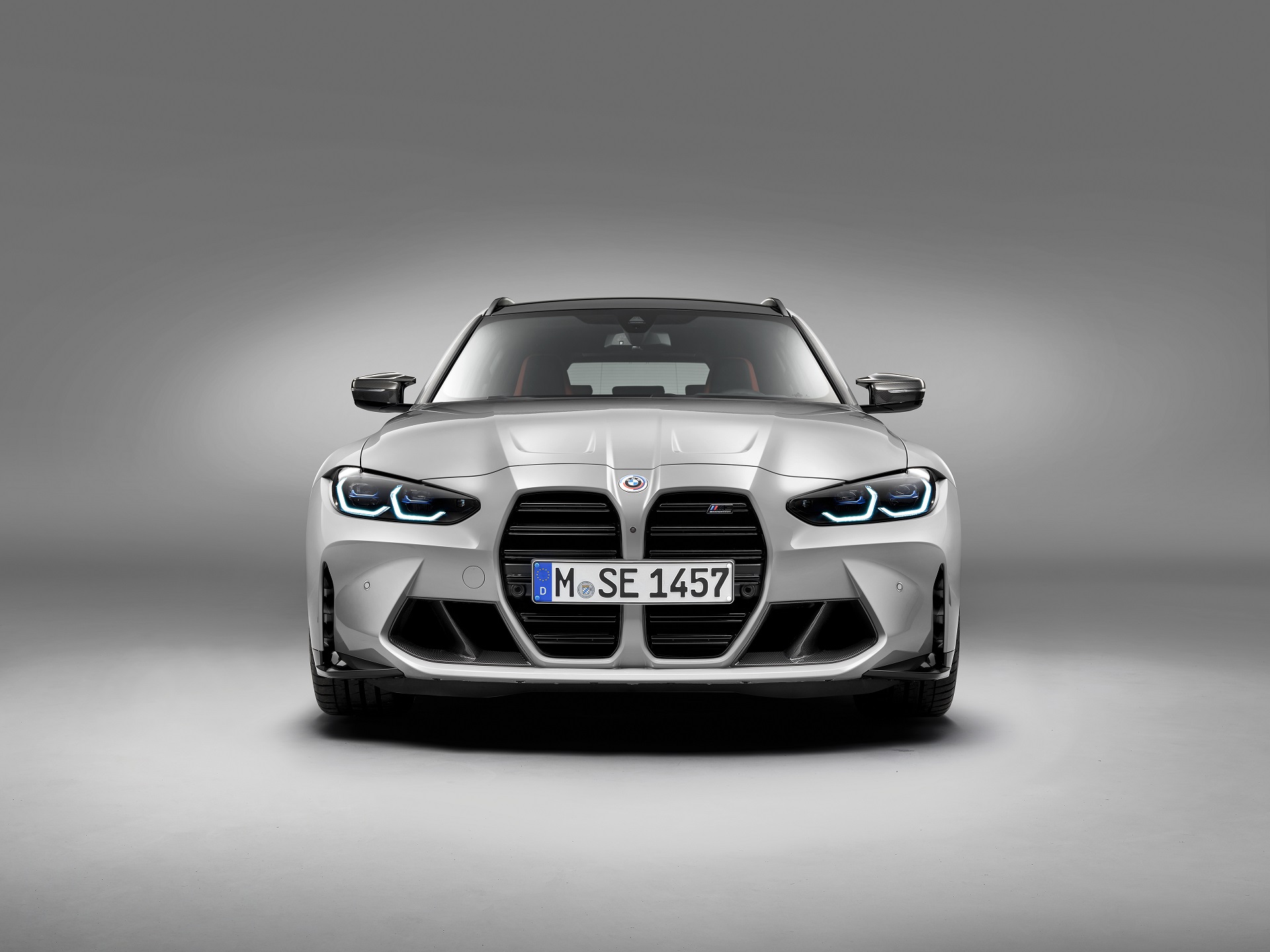 Download 2023 BMW M3 Touring - Front HD Wallpaper 1920x1440 #134