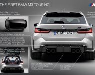 2023 BMW M3 Touring - Infographics Wallpaper 190x150