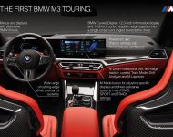2023 BMW M3 Touring - Infographics Wallpaper 190x150