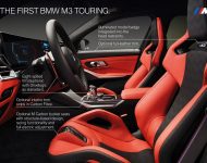2023 BMW M3 Touring - Infographics Wallpaper 190x150