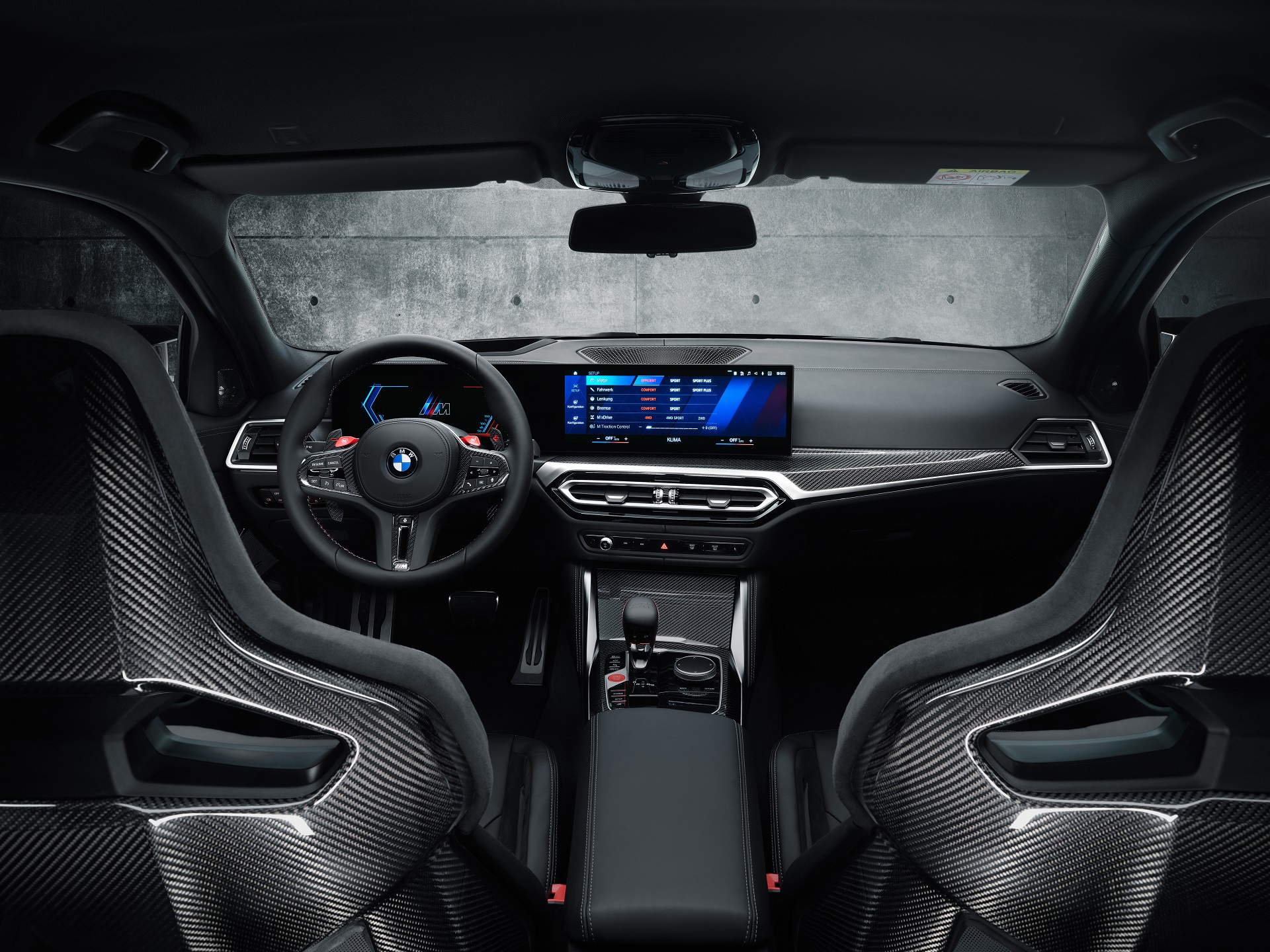 Download 2023 BMW M3 Touring - Interior, Cockpit HD Wallpaper 1920x1440 #160