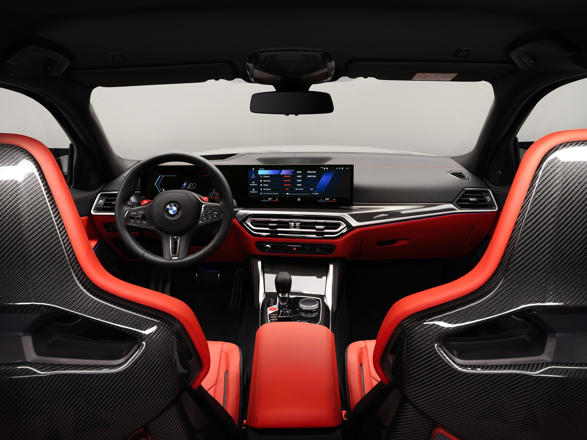 Download 2023 BMW M3 Touring - Interior, Cockpit HD Wallpaper 1920x1440 #144