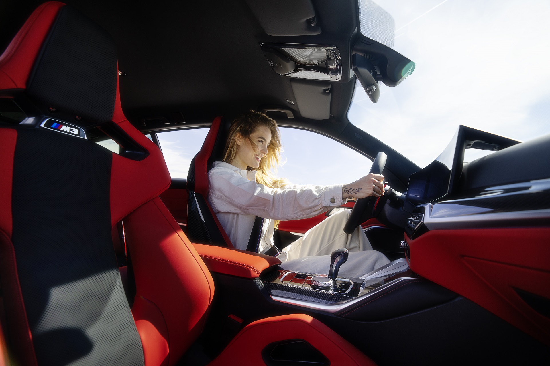 Download 2023 BMW M3 Touring - Interior HD Wallpaper 1920x1280 #121