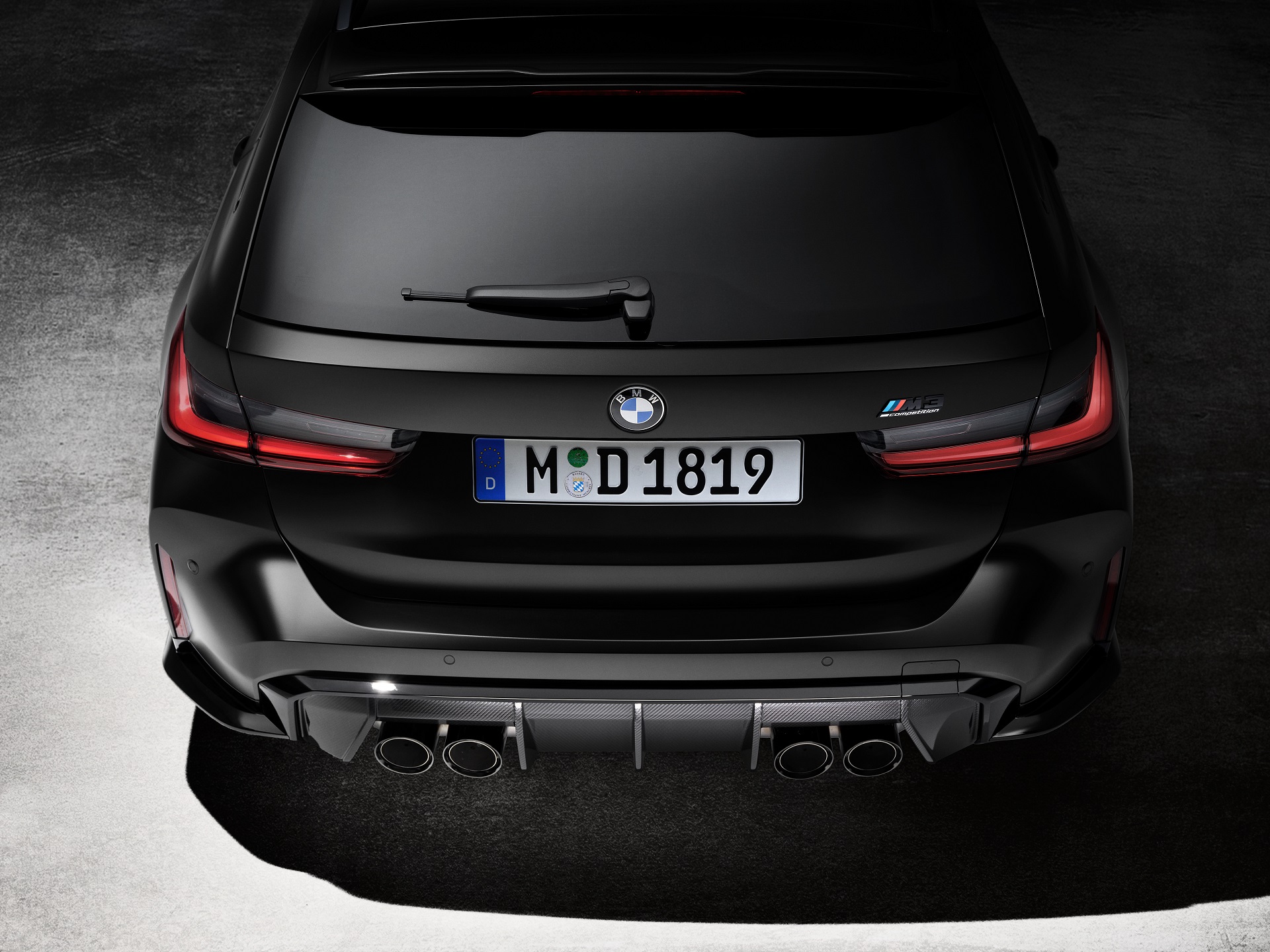 Download 2023 BMW M3 Touring - Rear HD Wallpaper 1920x1440 #154