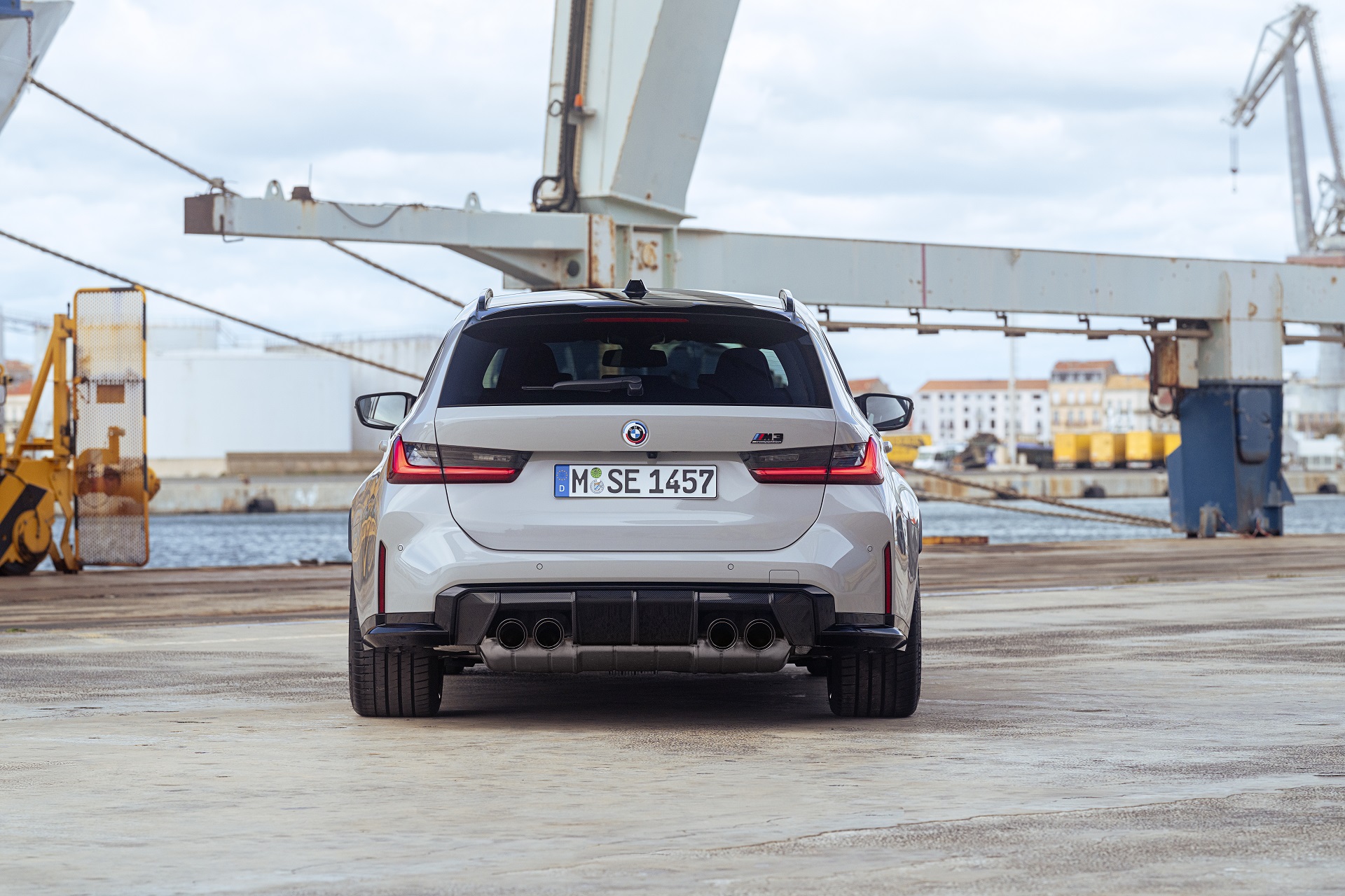 Download 2023 BMW M3 Touring - Rear HD Wallpaper 1920x1280 #47