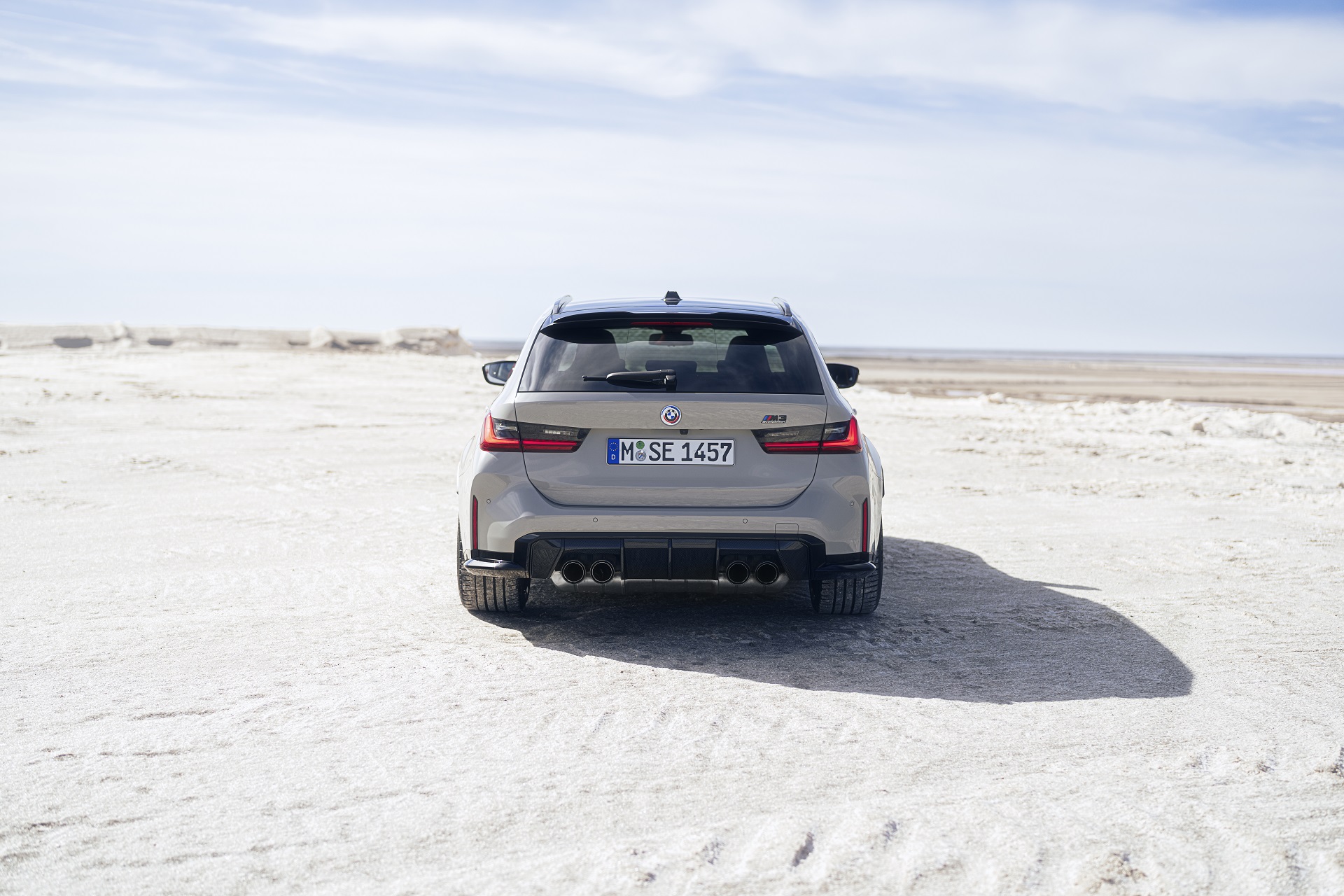 Download 2023 BMW M3 Touring - Rear HD Wallpaper 1920x1280 #72