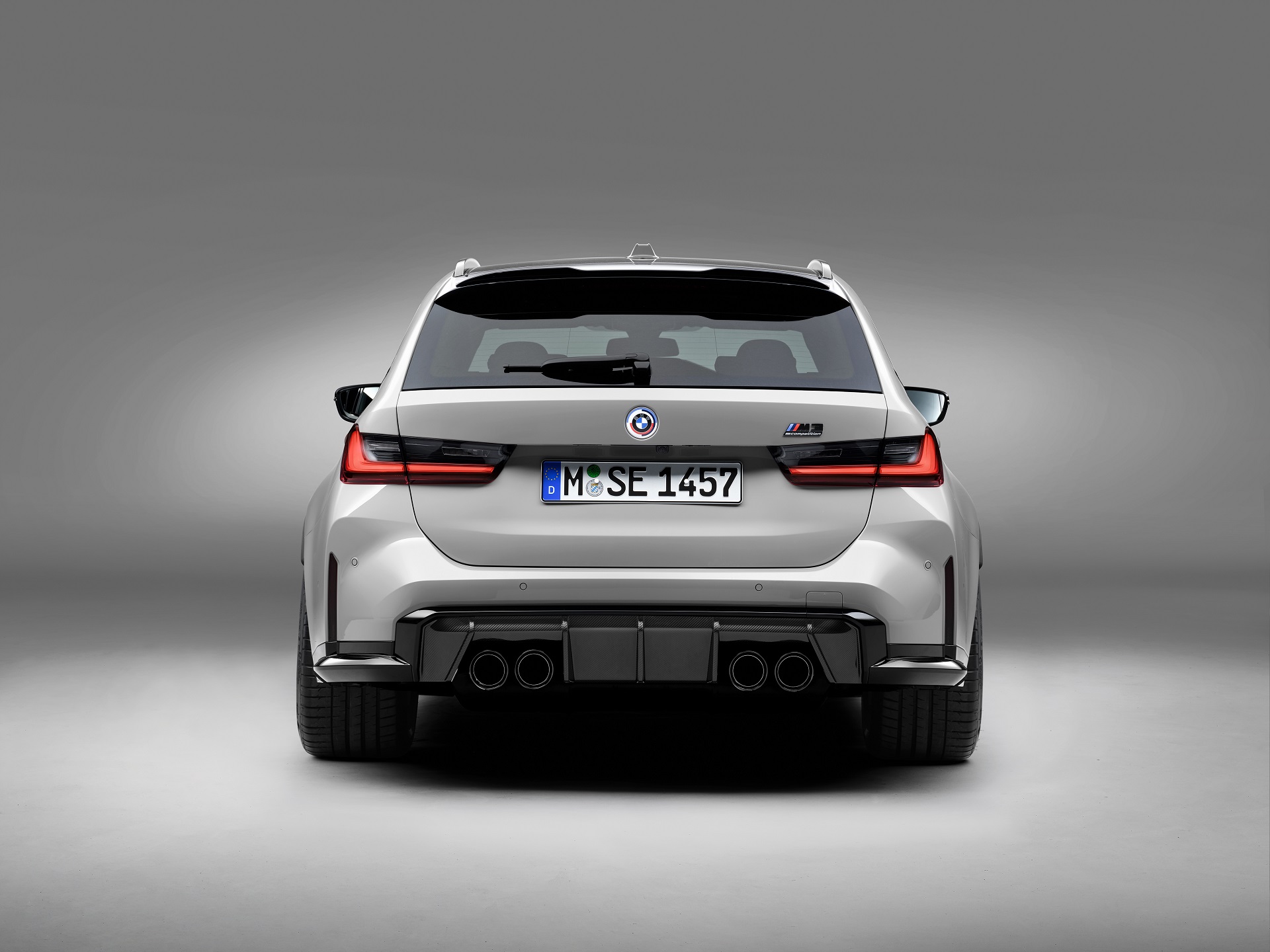 Download 2023 BMW M3 Touring - Rear HD Wallpaper 1920x1440 #137