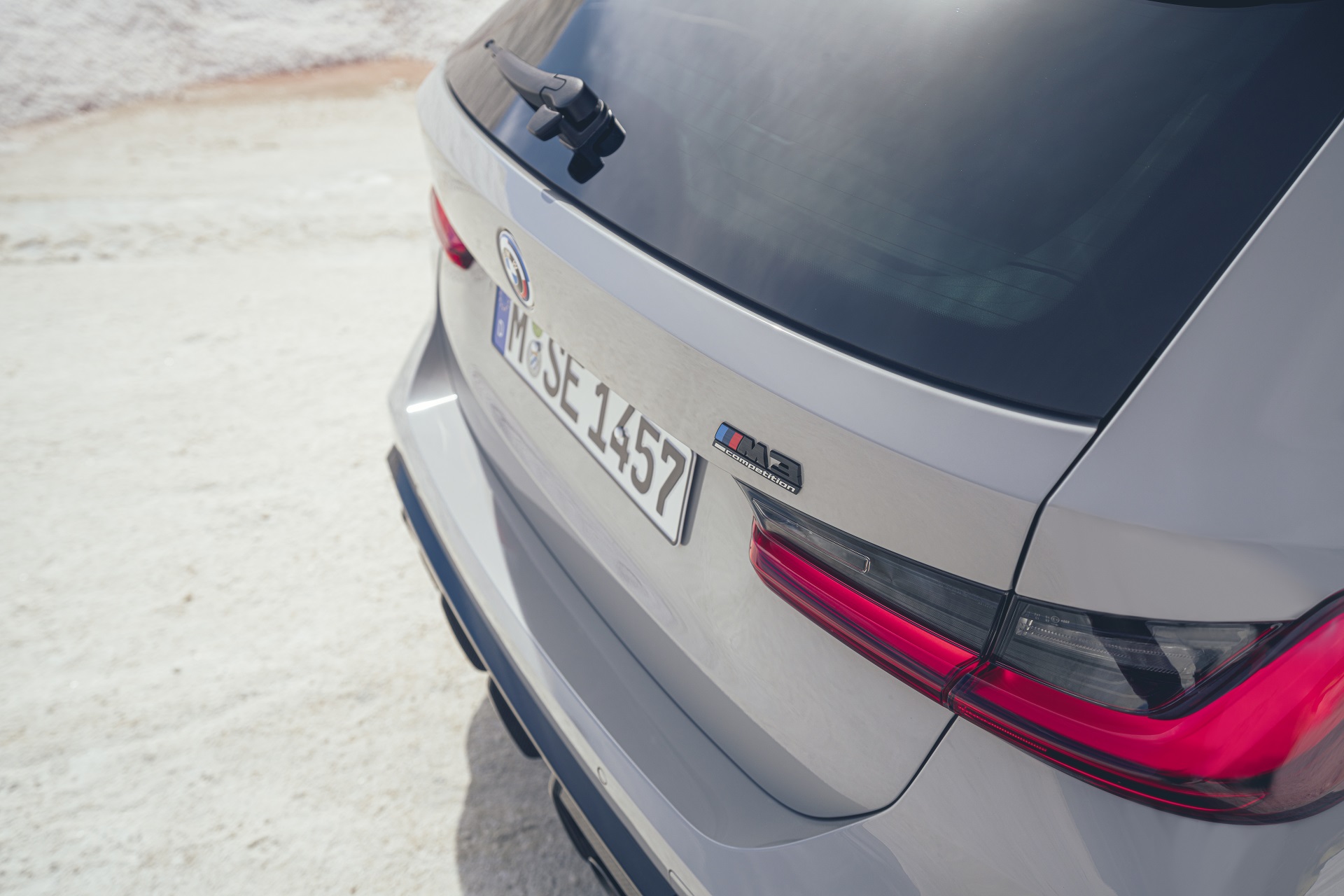 Download 2023 BMW M3 Touring - Tail Light HD Wallpaper 1920x1280 #113