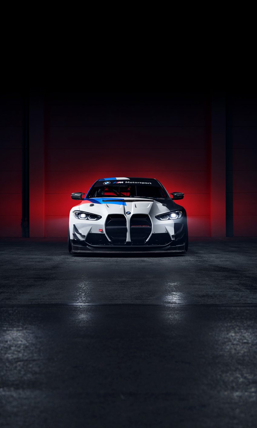 2023 BMW M4 GT4 - Front Phone Wallpaper 850x1417 #11