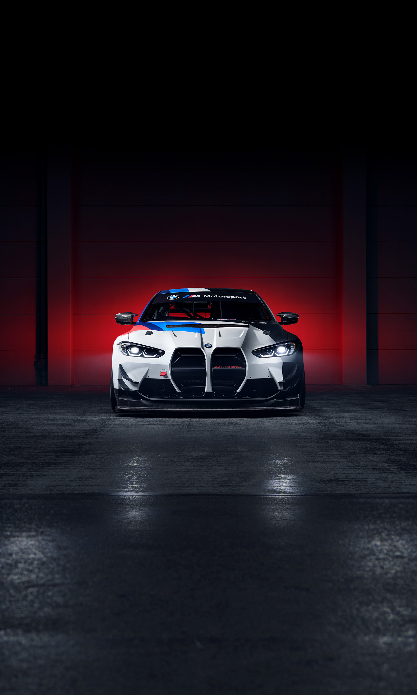 Download 2023 BMW M4 GT4 - Front HD Phone Wallpaper 1440x2400 #11