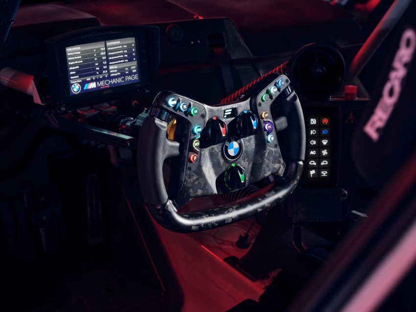 2023 BMW M4 GT4 - Interior, Steering Wheel Wallpaper 850x638 #24