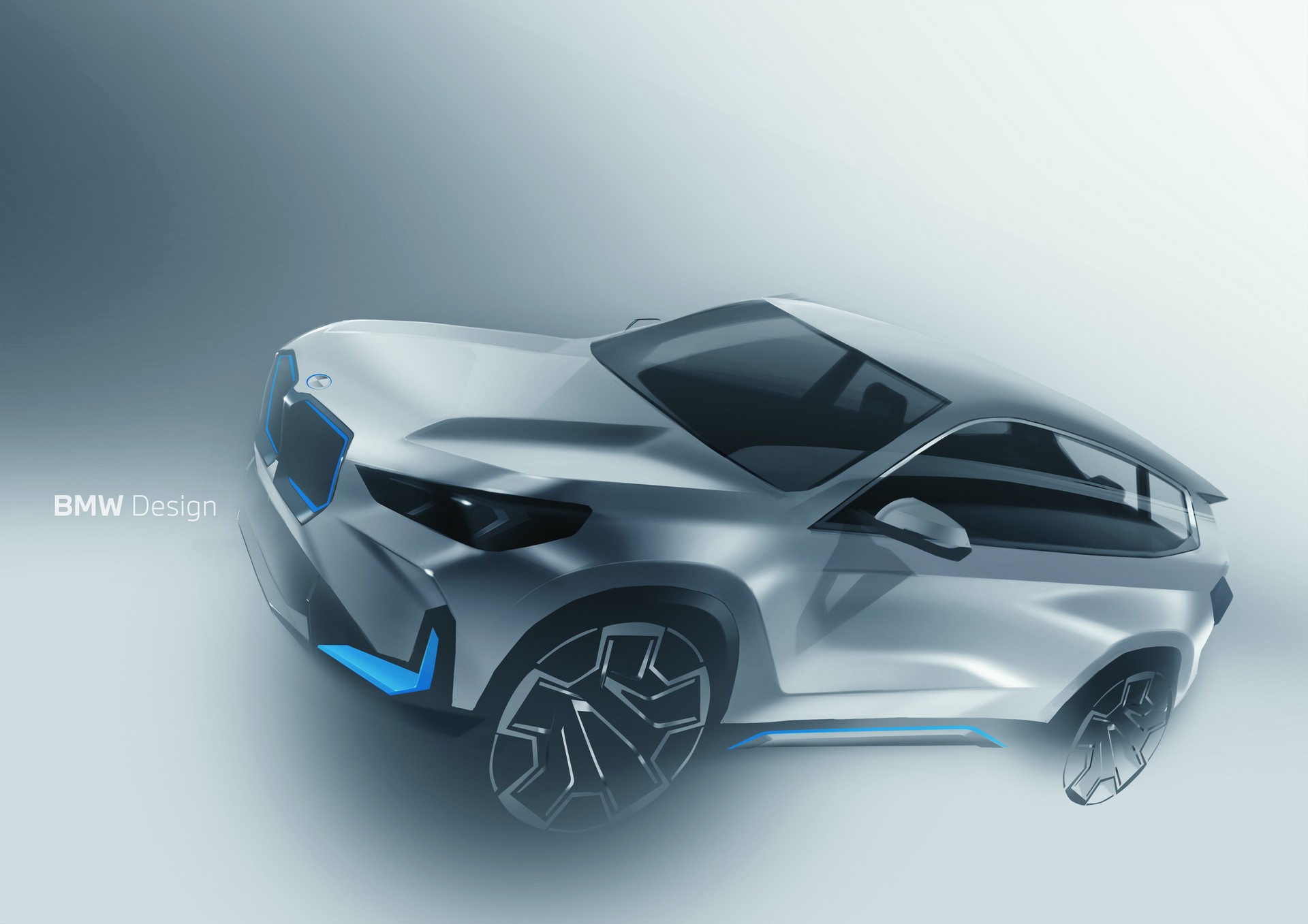 Download 2023 BMW X1 xDrive23i - Design Sketch HD Wallpaper 1920x1357 #71